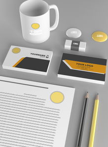 原創3D辦公用品樣機制作與免費下載 千圖樣機中的建筑材料應用