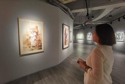 筆墨繪新篇 丹青頌華章——2022上海水彩粉畫作品展在長(zhǎng)寧隆重開展